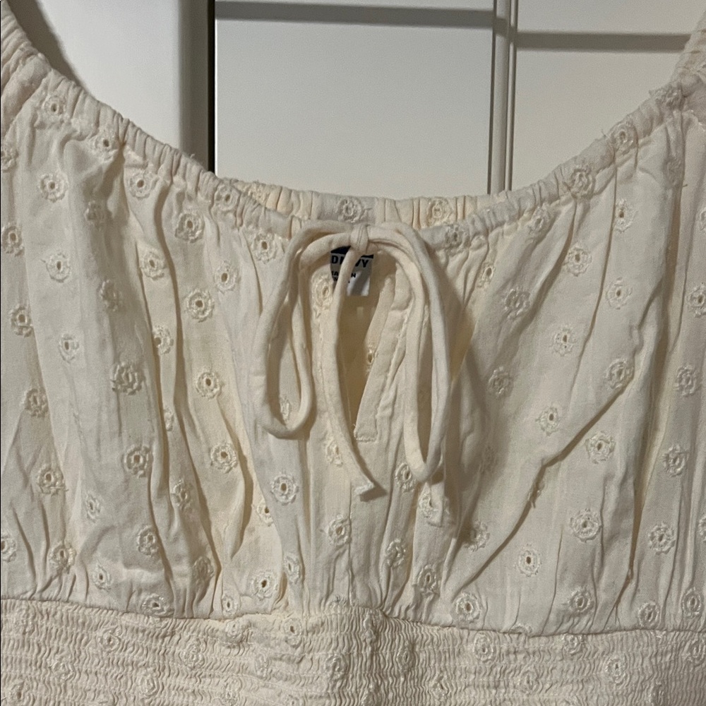 Old Navy Cream Dress - Picture 2 of 4